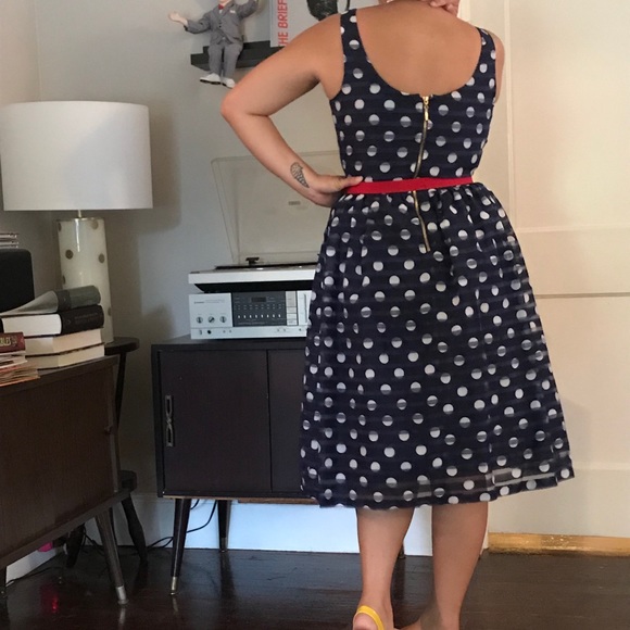 Ronni Nicole Dresses & Skirts - NWT Polka dot retro Ronni Nicole dress